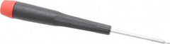 Wiha - 0.89mm Precision Miniature Hex Driver - 1-9/16" Bade Length, Tapered Handle, 4-3/4" OAL - Benchmark Tooling