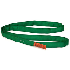 Slings & Tiedowns (Load-Rated); Sling Type: Round; Length (Feet): 16; Vertical Capacity (Lb.): 5300; Choker Capacity (Lb.): 4240; Basket Capacity (Lb.): 10600; Eye Type: No Eye; Sling Material: Polyester; Sling Width: 1.8 in; Sling Diameter: 0.9 in; Maxim