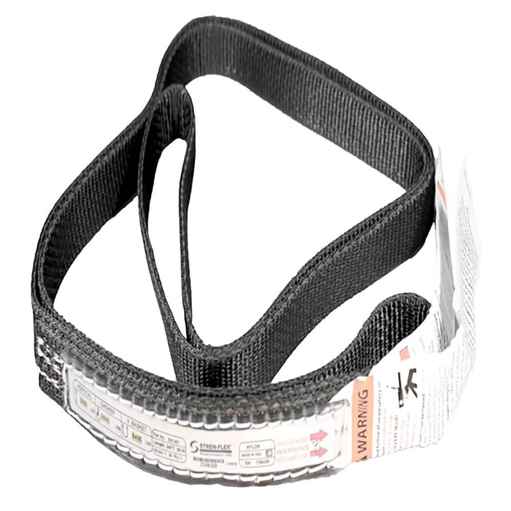 Slings & Tiedowns (Load-Rated); Sling Type: Endless; Length (Feet): 4; Vertical Capacity (Lb.): 6200; Choker Capacity (Lb.): 4960; Width (Inch): 2; Basket Capacity (Lb.): 12400; Eye Type: No Eye; Sling Material: Nylon; Sling Width: 2 in; Number Of Plies: