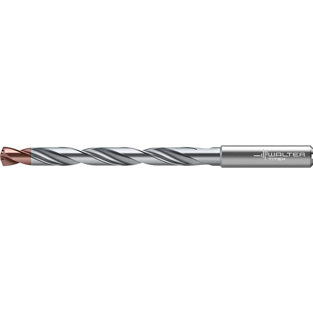 Jobber Length Drill Bit:  0.1339″ Dia,  140 &deg N/A Carbide RH Cut,  Spiral Flute,  Series  DC175-08-A1