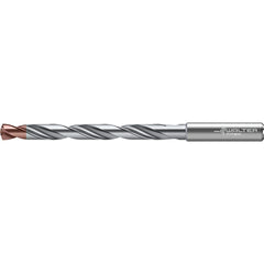 Jobber Length Drill Bit:  0.2500″ Dia,  140 &deg N/A Carbide RH Cut,  Spiral Flute,  Series  DC175-08-A1