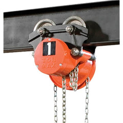 CM - Trolleys Type: Low Headroom Geared Trolley Load Capacity (Lb.): 2,000.000 - Benchmark Tooling