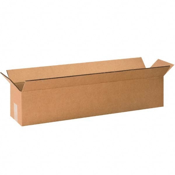 Made in USA - Pack of (5), 12" Wide x 60" Long x 12" High Corrugated Shipping Boxes - Benchmark Tooling