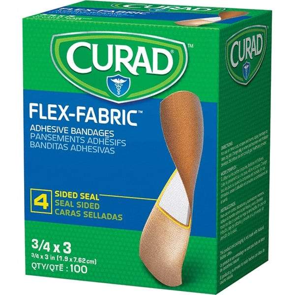 Curad - 3" Long x 3/4" Wide, General Purpose Self-Adhesive Bandage - Woven Fabric Bandage - Benchmark Tooling