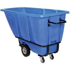 Vestil - 1,400 Lb Load Capacity, Polyethylene Tilt Truck - 28" Wide x 62" Long x 35" High - Benchmark Tooling
