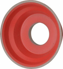 Norton - 3-3/4" Diam, 1-1/4" Hole Size, 1-1/2" Overall Thickness, 100 Grit, Type 11 Tool & Cutter Grinding Wheel - Fine Grade, CBN, Resinoid Bond - Benchmark Tooling