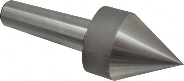 Riten - MT5 Taper Shank, Live Center - 1,500 Max RPM, 3-1/2" Point Diam, 4-15/16" Point Len, 1,500 Lb Max Workpc, 4-29/32" OAL, Pipe Nose Point - Benchmark Tooling