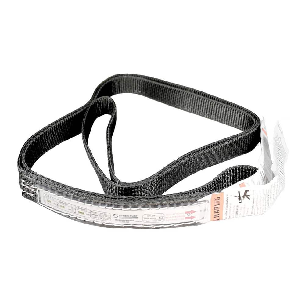 Slings & Tiedowns (Load-Rated); Sling Type: Endless; Length (Feet): 4; Vertical Capacity (Lb.): 6200; Choker Capacity (Lb.): 4960; Width (Inch): 1; Basket Capacity (Lb.): 12400; Eye Type: No Eye; Sling Material: Nylon; Sling Width: 1 in; Number Of Plies: