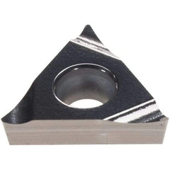 Big Kaiser - TC110823 Carbide Boring Insert - Uncoated, 60° Triangle, 7° Relief Angle, 1/4" Inscr Circle, 3/32" Thick, 0.008" Corner Radius - Benchmark Tooling