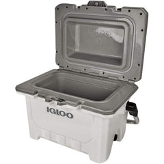 Igloo - 24 Qt Ice Chest - HDPE, White - Benchmark Tooling