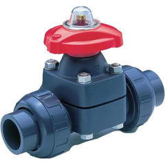 Asahi/America - Diaphragm Valves End Connections: IPS Pipe Size: 1-1/2 (Inch) - Benchmark Tooling