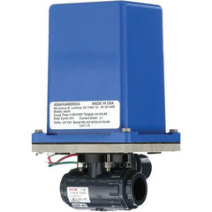 Asahi/America - Actuated Ball Valves   Actuator Type: Electric    Pipe Size: 1/2 (Inch) - Benchmark Tooling