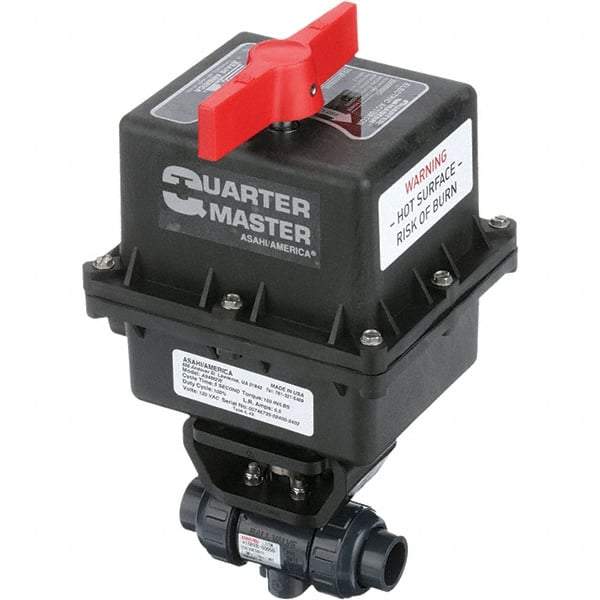 Asahi/America - Actuated Ball Valves   Actuator Type: Electric    Pipe Size: 1-1/4 (Inch) - Benchmark Tooling