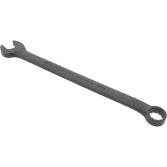 Blackhawk by Proto - 12mm 12 Point Offset Combination Wrench - 15° Offset Angle, 7-18/25" OAL, Steel, Black Finish - Benchmark Tooling