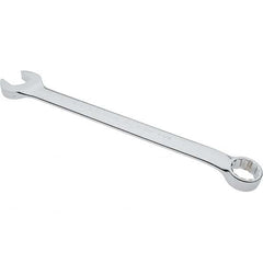 Blackhawk by Proto - 1-1/4" 12 Point Offset Combination Wrench - 15° Offset Angle, 16.9" OAL, Steel, Chrome Finish - Benchmark Tooling