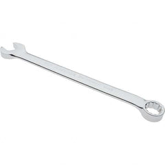 Blackhawk by Proto - 17mm 12 Point Offset Combination Wrench - 15° Offset Angle, 10.14" OAL, Steel, Chrome Finish - Benchmark Tooling