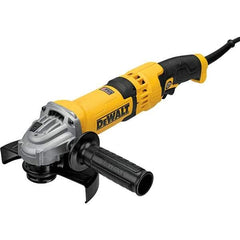 Black & Decker - 4-1/2 - 6" Wheel Diam, 9,000 RPM, Corded Angle & Disc Grinder - 5/8-11 Spindle, 120 Volts, 13 Amps - Benchmark Tooling