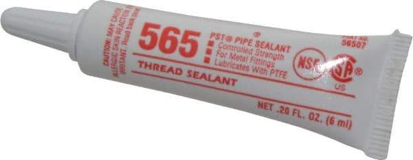 Loctite - 6 ml Tube White PST Pipe Sealant 565 - 300°F Max Working Temp - Benchmark Tooling