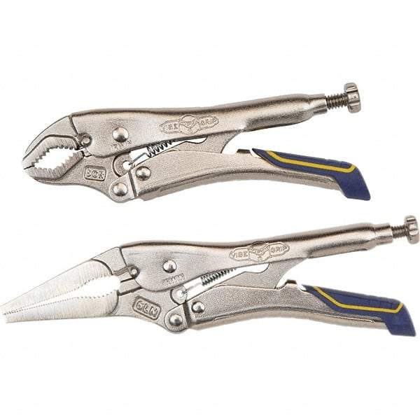 Irwin - Locking Pliers Plier Type: Locking Pliers Jaw Style: Long Nose; Curved - Benchmark Tooling