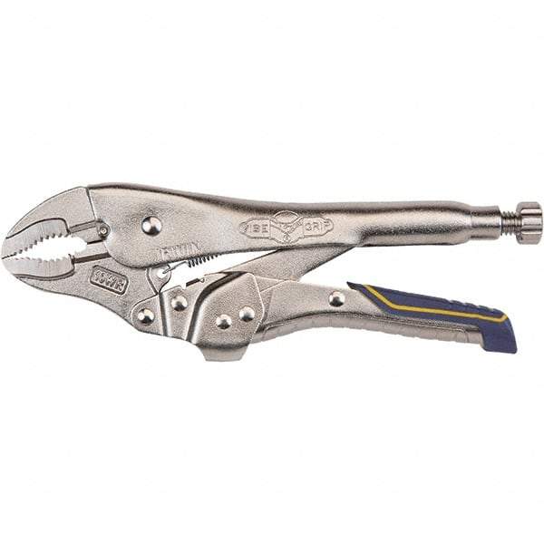 Irwin - Locking Pliers Plier Type: Locking Pliers Jaw Style: Curve w/Wire Cutter - Benchmark Tooling