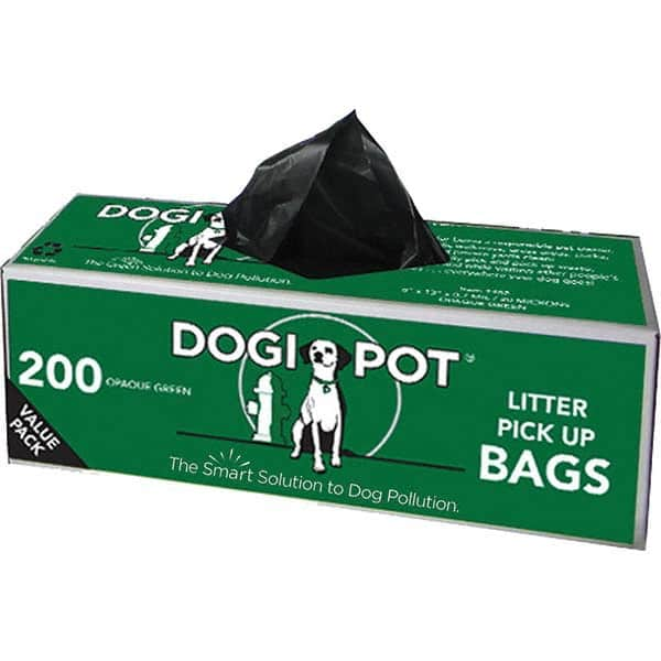 DOGIPOT - 30 200-Pack Boxes HDPE Plastic Litter Pick Up Bags - Benchmark Tooling