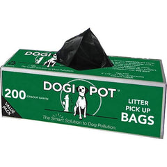 DOGIPOT - 30 200-Pack Boxes HDPE Plastic Litter Pick Up Bags - Benchmark Tooling