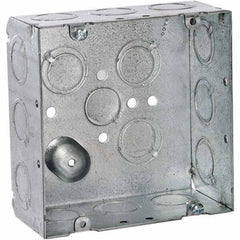 Hubbell-Raco - 4.69 x 4.688 x 2.188" Steel Square Device Box - Benchmark Tooling