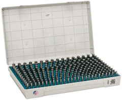 Meyer Gage - 250 Piece, 0.251-0.5 Inch Diameter Plug and Pin Gage Set - Minus 0.0001 Inch Tolerance, Class Z - Benchmark Tooling