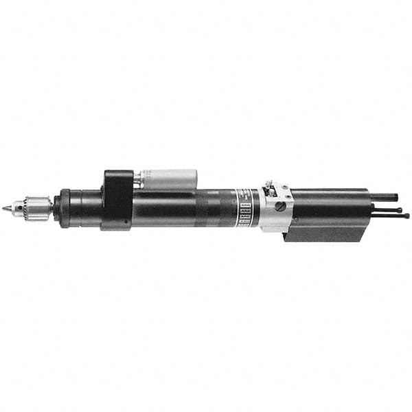 Ingersoll-Rand - 3/8" Reversible Keyed Chuck - Inline Handle, 8,265 RPM, 0.75 hp, 90 psi - Benchmark Tooling