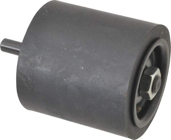 Superior Abrasives - 3" Wide x 3" Diam, Spiral Band Drum - 3/8" Shank Diam, 3,000 RPM - Benchmark Tooling