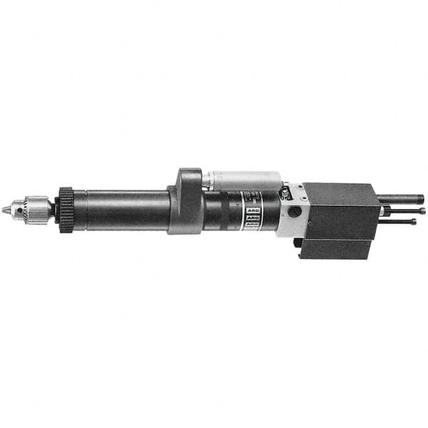 Ingersoll-Rand - 3/8" Reversible Keyed Chuck - Inline Handle, 1,450 RPM, 0.5 hp, 90 psi - Benchmark Tooling