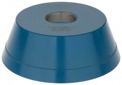 Norton - 5" Diam, 1-1/4" Hole Size, 1-3/4" Overall Thickness, 150 Grit, Type 11 Tool & Cutter Grinding Wheel - Very Fine Grade, Diamond, R Hardness, Resinoid Bond - Benchmark Tooling