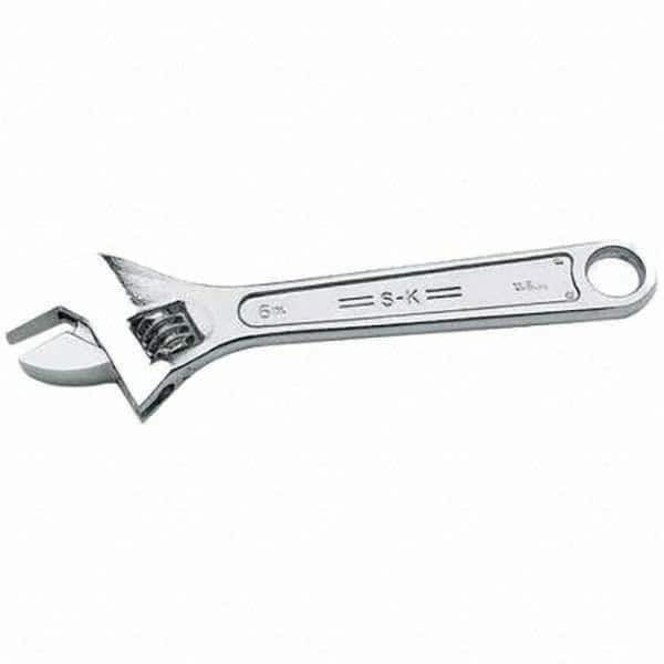 SK - Adjustable Wrench - Chrome Finish - Benchmark Tooling