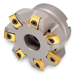 Indexable High-Feed Face Mills; Minimum Cutting Diameter: 2.3990 in; Maximum Cutting Diameter: 3.0000 in; Maximum Depth Of Cut: 0.0580 in; Arbor Hole Diameter (mm): 1.00; Compatible Insert Size Code: 324; Maximum Ramping Angle: 1.6  ™; Series: 8G5A; Cutte