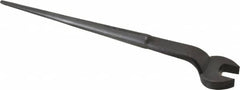 Proto - 7/8" Standard Spud Handle Open End Wrench - 14-1/4" OAL, Single End, Black Finish - Benchmark Tooling