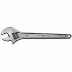 SK - Adjustable Wrench - Chrome Finish - Benchmark Tooling