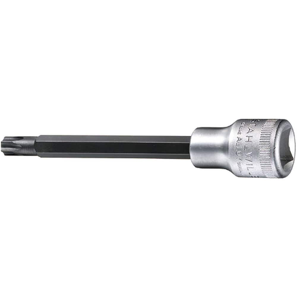 Hand Hex & Torx Bit Sockets; Socket Type: Torx Bit Socket; Drive Size (Fractional Inch): 1/2; Hex Size (mm): 0.000; Torx Size: T30; Bit Length (mm): 82.00; Insulated: No; Tether Style: Not Tether Capable; Material: Chrome Alloy Steel; Finish: Chrome-Plate