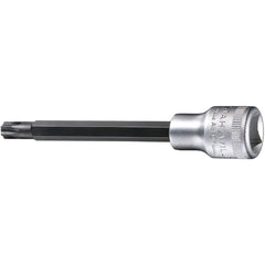 Hand Hex & Torx Bit Sockets; Socket Type: Torx Bit Socket; Drive Size (Fractional Inch): 1/2; Hex Size (mm): 0.000; Torx Size: T45; Bit Length (mm): 82.00; Insulated: No; Tether Style: Not Tether Capable; Material: Chrome Alloy Steel; Finish: Chrome-Plate