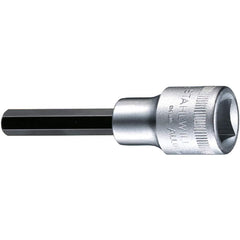 Hand Hex & Torx Bit Sockets; Socket Type: Hex Bit Socket; Hex Size (mm): 5.000; Bit Length: 20 mm; Insulated: No; Tether Style: Not Tether Capable; Material: Chrome Alloy Steel; Finish: Chrome-Plated; Overall Length (Decimal Inch): 7.0900; Non-sparking: N