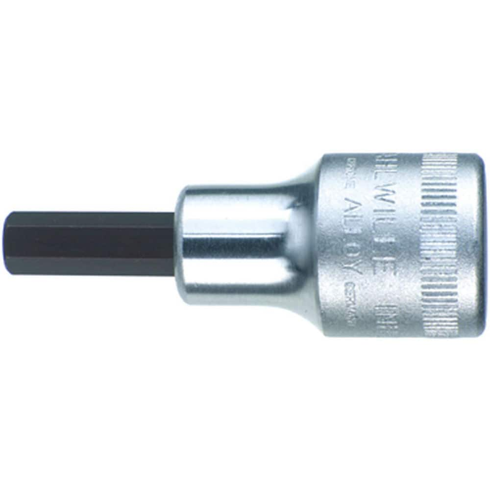 Hand Hex & Torx Bit Sockets; Socket Type: Hex Bit Socket; Hex Size (Inch): 7/16 in; Bit Length: 22 mm; Insulated: No; Tether Style: Not Tether Capable; Material: Chrome Alloy Steel; Finish: Chrome-Plated; Overall Length (Decimal Inch): 2.3700; Non-sparkin