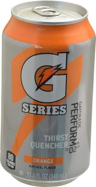 Gatorade - 11.6 oz Can Orange Activity Drink - Ready-to-Drink - Benchmark Tooling