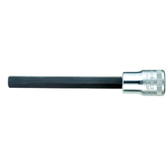 Hand Hex & Torx Bit Sockets; Socket Type: Hex Bit Socket; Hex Size (mm): 5.000; Bit Length: 82 mm; Insulated: No; Tether Style: Not Tether Capable; Material: Chrome Alloy Steel; Finish: Chrome-Plated; Overall Length (Decimal Inch): 4.7300; Non-sparking: N