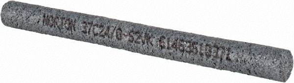 Norton - 24 Grit Silicon Carbide Round Dressing Stick - 6 x 1/2, Very Coarse Grade, Vitrified Bond - Benchmark Tooling