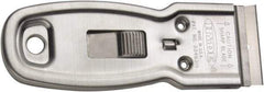 Hyde Tools - Stiff Steel Straight Scraper - 1.12" Blade Width - Benchmark Tooling