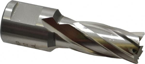 Hougen - 9/16" Diam x 1" Deep High Speed Steel Annular Cutter - Benchmark Tooling