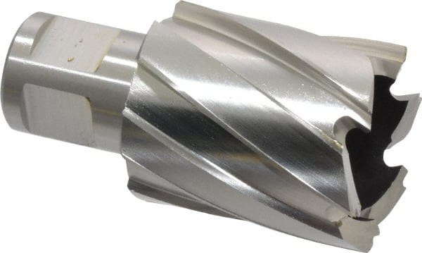 Hougen - 1-1/4" Diam x 1" Deep High Speed Steel Annular Cutter - Benchmark Tooling