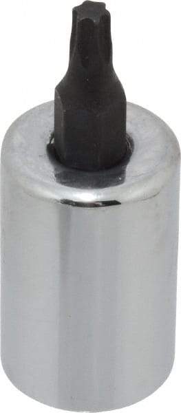 Proto - 3/8" Drive, T20 Torx Bit Socket - 1-23/32" OAL, 5/8" Bit Length - Benchmark Tooling