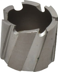 Hougen - 7/8" Diam x 1/2" Deep High Speed Steel Annular Cutter - Benchmark Tooling