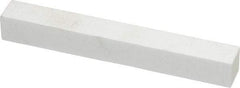 Norton - 220 Grit Aluminum Oxide Square Dressing Stick - 4 x 1/2 x 1/2, Very Fine Grade, Vitrified Bond - Benchmark Tooling