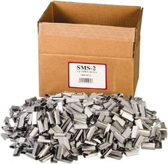 Nifty Products - Strapping Seals & Buckles Type: Metal Open Seal Width (Inch): 1/2 - Benchmark Tooling